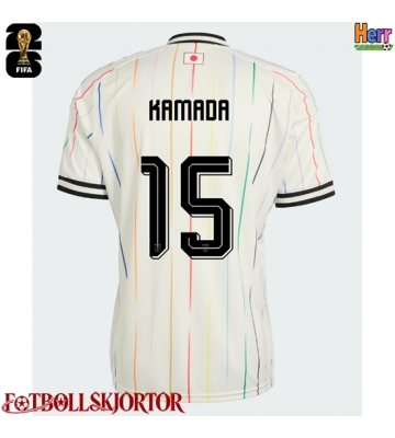 Japan Daichi Kamada #15 Bortatröja VM 2026 Kortärmad